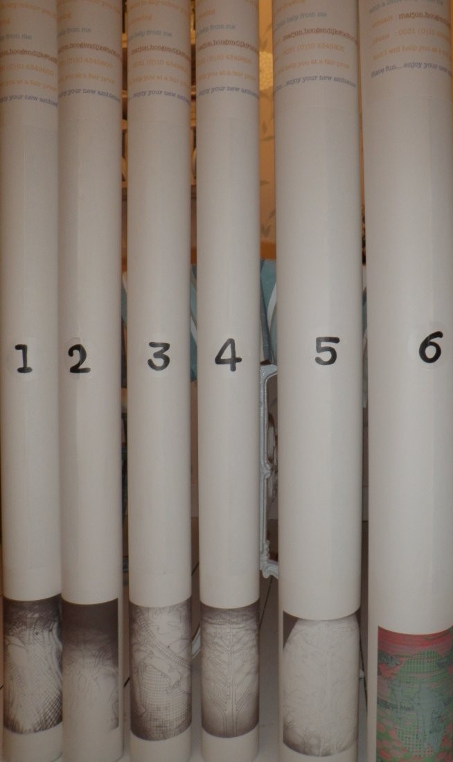 Uitgewerkt 350 tot 400 per vierkante meter